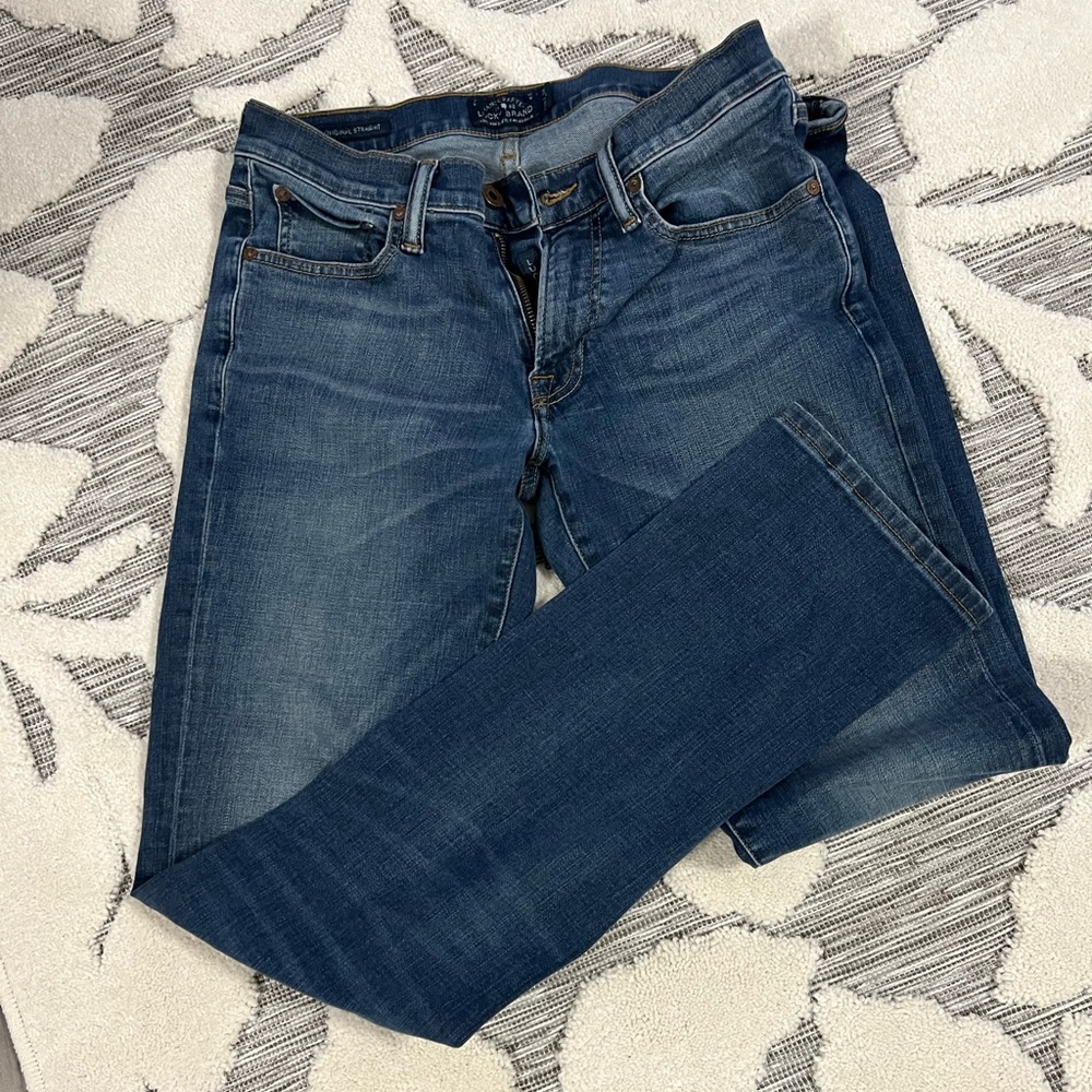 Lucky Brand 221 Original Straight jeans W-29 L- 34